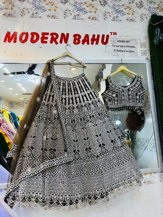 Classic Crimson Wedding Lehenga with Heavy Work