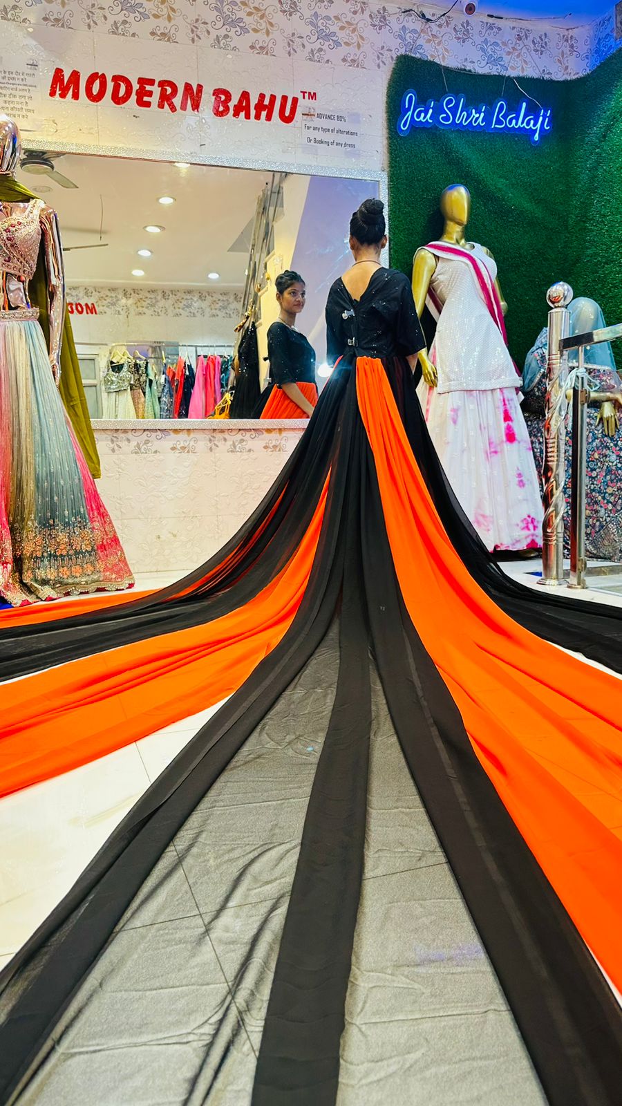 Beautifull Tail Pre-Wedding Gown