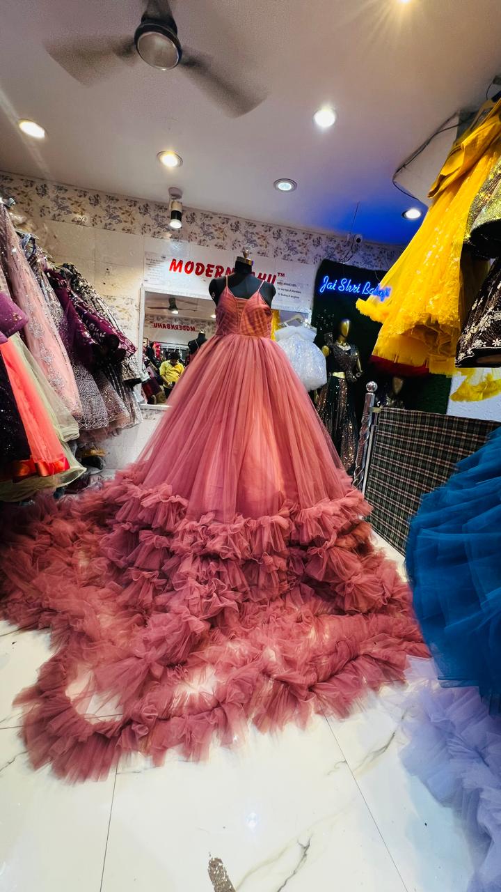 Heavy Pre-Wedding Gown