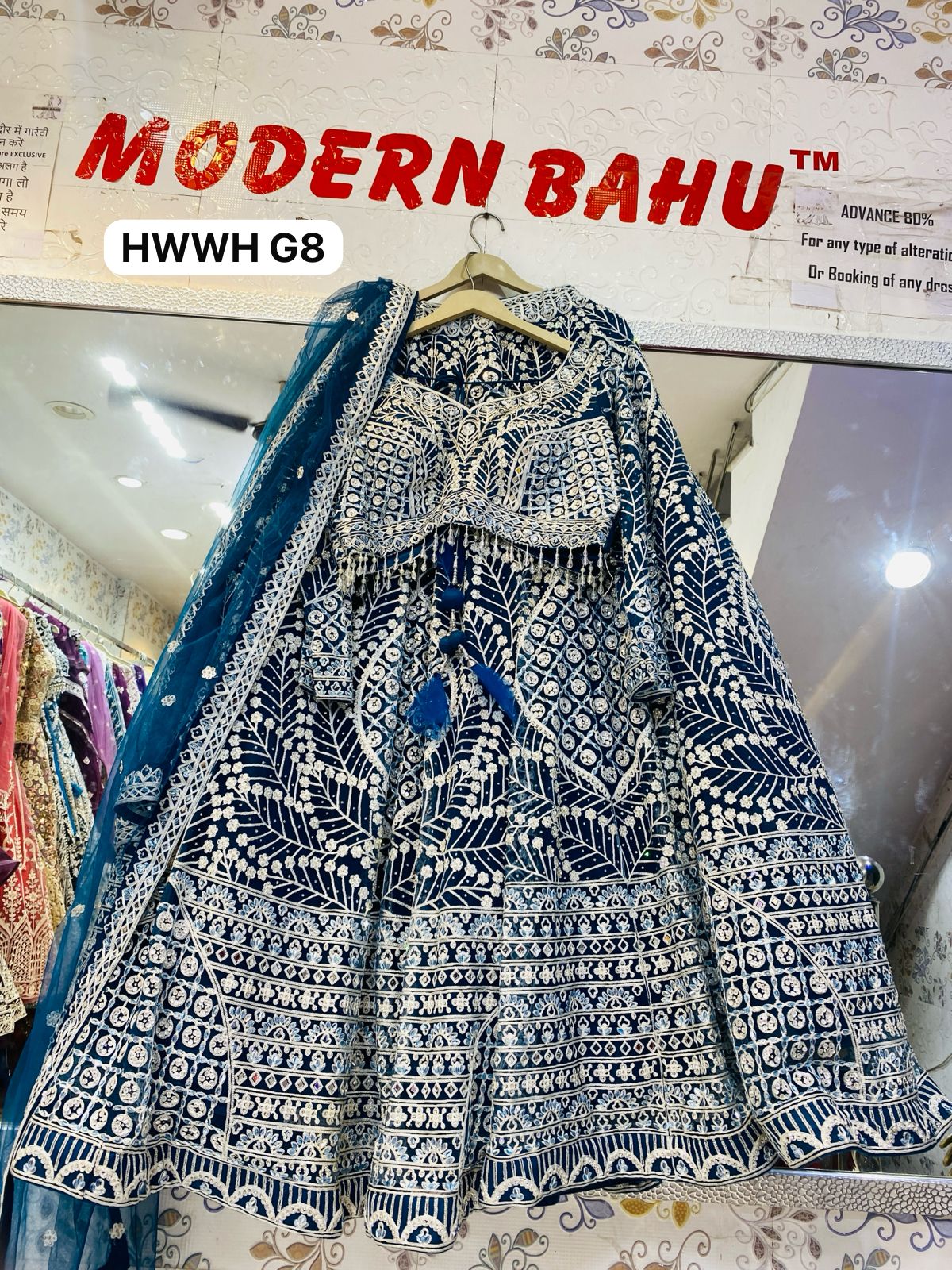 Designer Crop Top Lehenga at Best Price