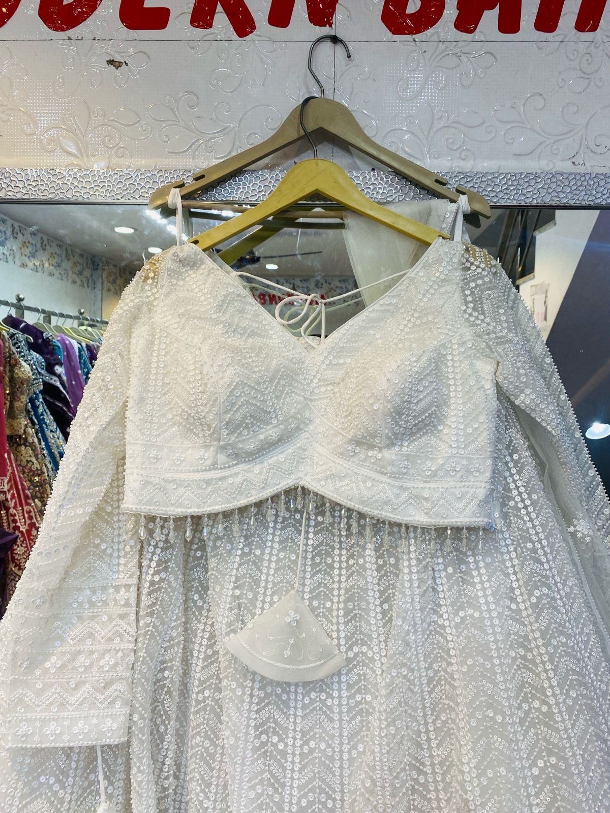 Be Festive Ready with Crop Top Lehenga