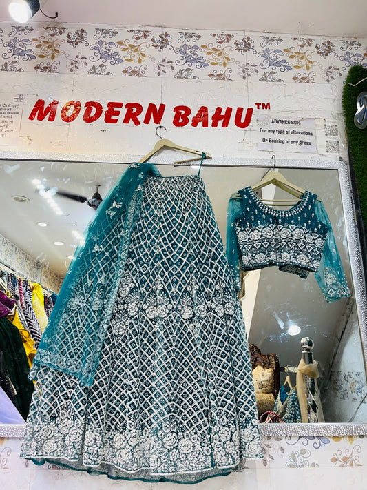 Designer Crop Top Lehenga