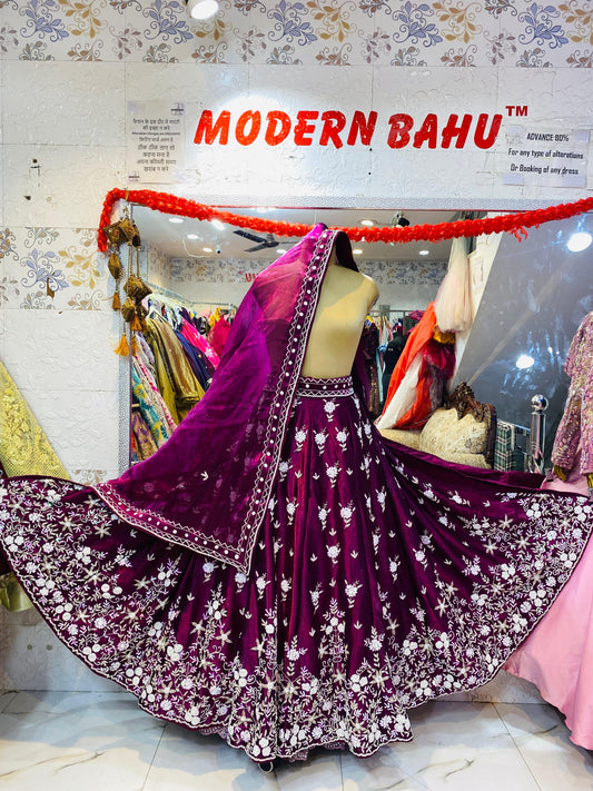 Classic Crop Top Lehenga