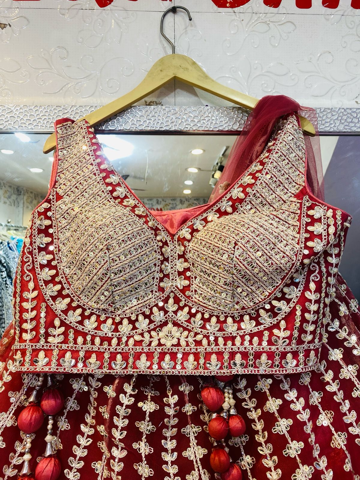 Bridal Crop Top Lehengas