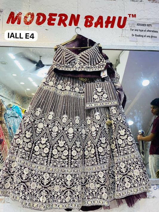 Dreamy Wedding Crop Top Lehengas