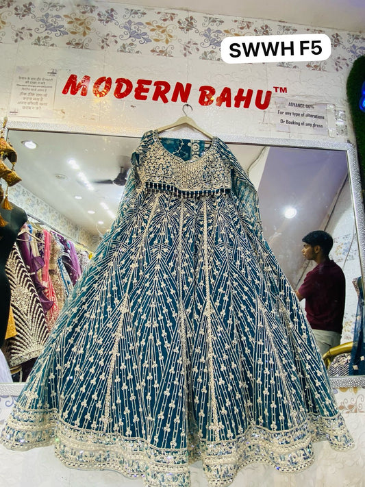 Nature Inspired Crop Top Lehengas