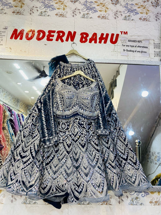 Elegant Lehenga with Crop Top Online