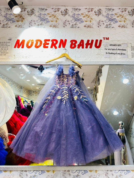 beautifull hand work gown